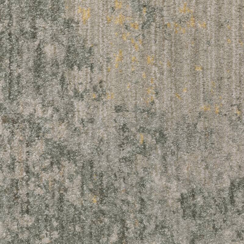 Melody Distressed Abstract Beige/ Yellow Area Rug