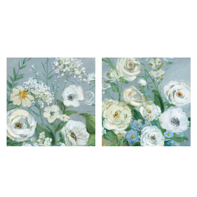 Painterly Garden I, II by Sally Swatland Canvas Art Prints