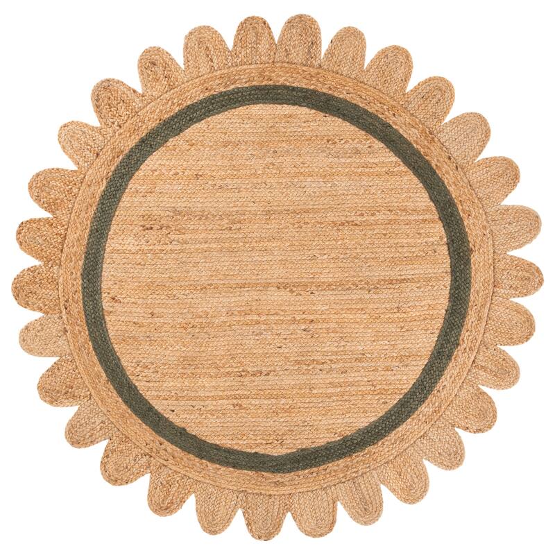 SAFAVIEH Natural Fiber Gerda Casual Jute Rug