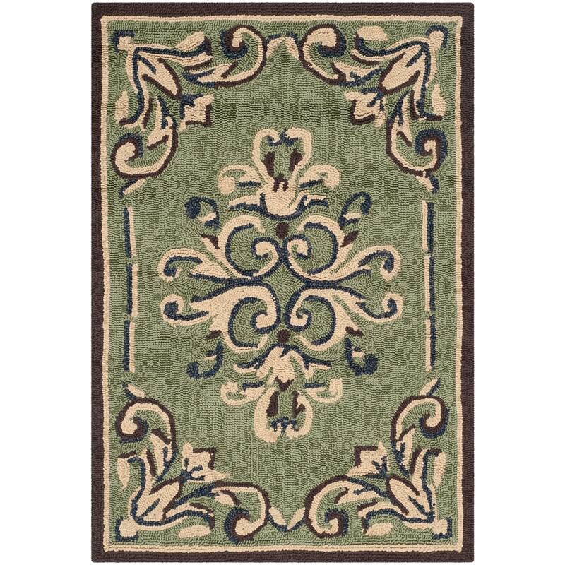 SAFAVIEH Handmade Easy Care Janene Oriental Rug