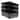 Teacher Created Resources Chalkboard Brights Large Plastic Storage Bin, Pack of 3