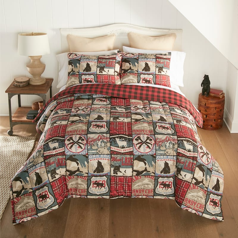 Your Lifestyle by Donna Sharp The Great Outdoors Comforter Collection - King - Brown