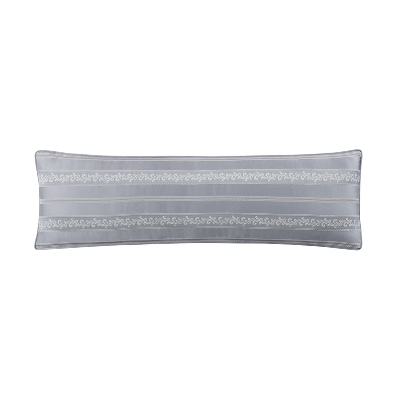 J. Queen New York Sondra Powder Blue Bolster Decorative Throw Pillow