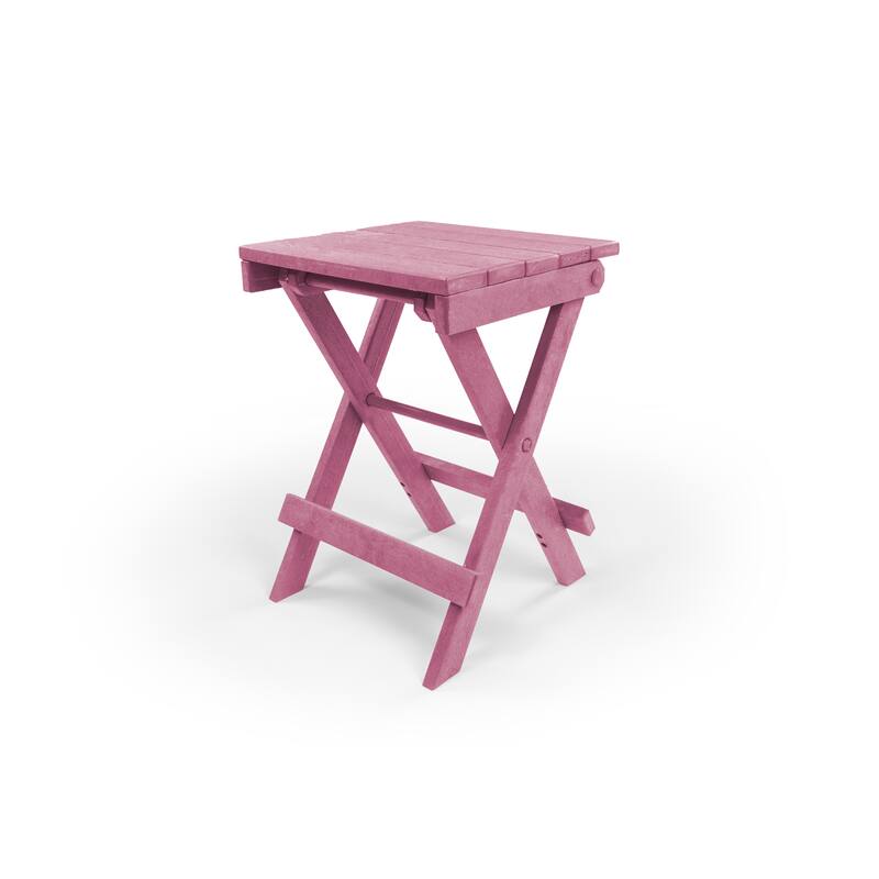 San Juan Fully Assembled All-Weather Recycled HDPE Outdoor Folding Bistro table