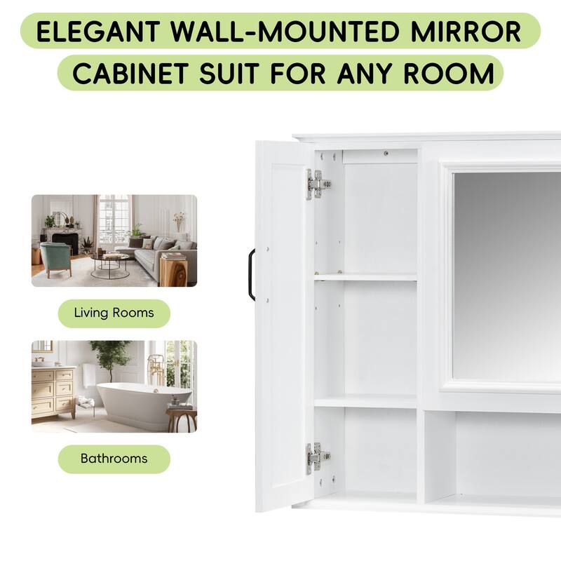 Wall Mounted Bathroom Storage Cabinet