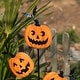 preview thumbnail 36 of 84, Glitzhome Halloween LED Ghost Cat Pumpkin Nutcracker Yard Stakes Standing Sign Hanging Decor