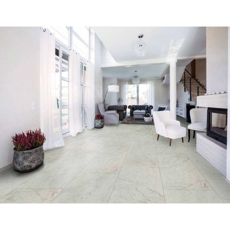 Ackland AKNPTZOL12X24P-CA Zola - 12" x 24" Porcelain Solid Floor and
