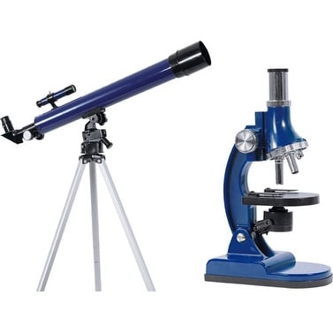 edu science telescope and microscope set