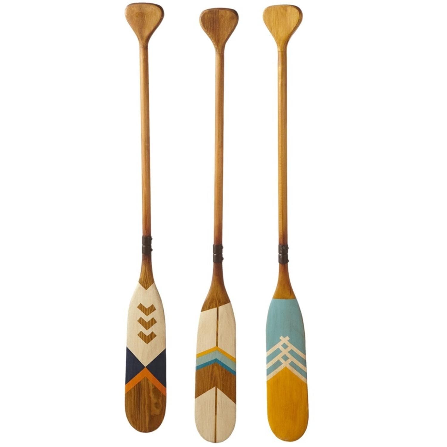 Shop Set Of 3 Vintage Painted Wooden Wall And Door Frame Oar