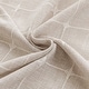 preview thumbnail 20 of 39, No Hooks Linen Textured Geometric Tassels Shower Curtain with Snap-in Liner