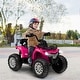 preview thumbnail 29 of 37, Costway 12V Kids Ride On ATV Electric 4-Wheeler Quad 2 Speeds with Mp3