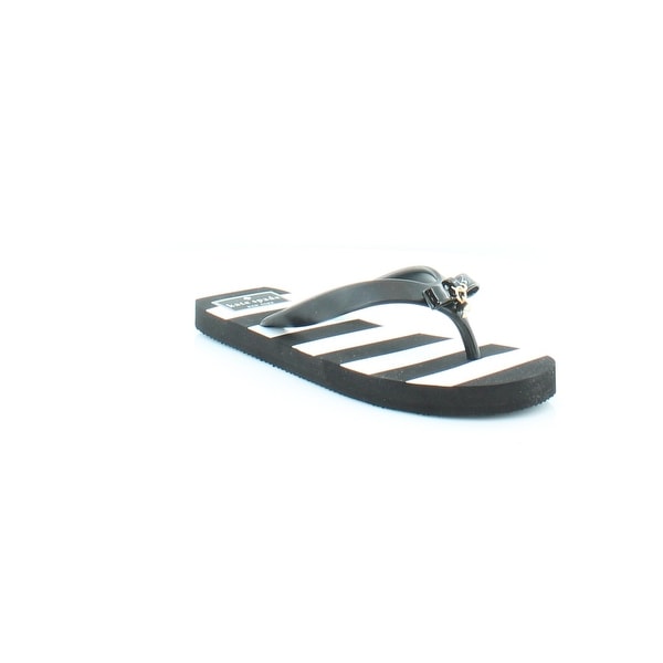 Kate Spade Fifi Women's Sandals & Flip Flops Black/White Stripe - 5
