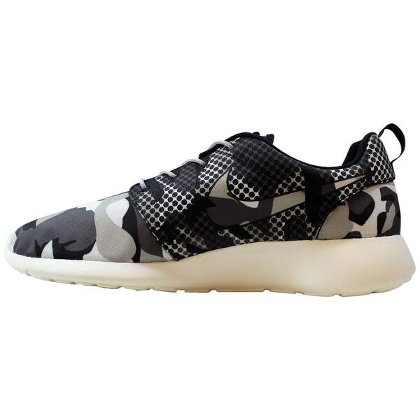 Shop Nike Roshe One Print Summit White Black Dark Grey Wolf Grey