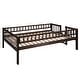 preview thumbnail 40 of 41, Versatility Full-Over-Full-Over-Full Triple Bunk Kids Bed with Built-in Ladder,Guardrails and Slide