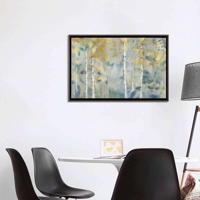 iCanvas "Gilded Forest II" by Nan Framed