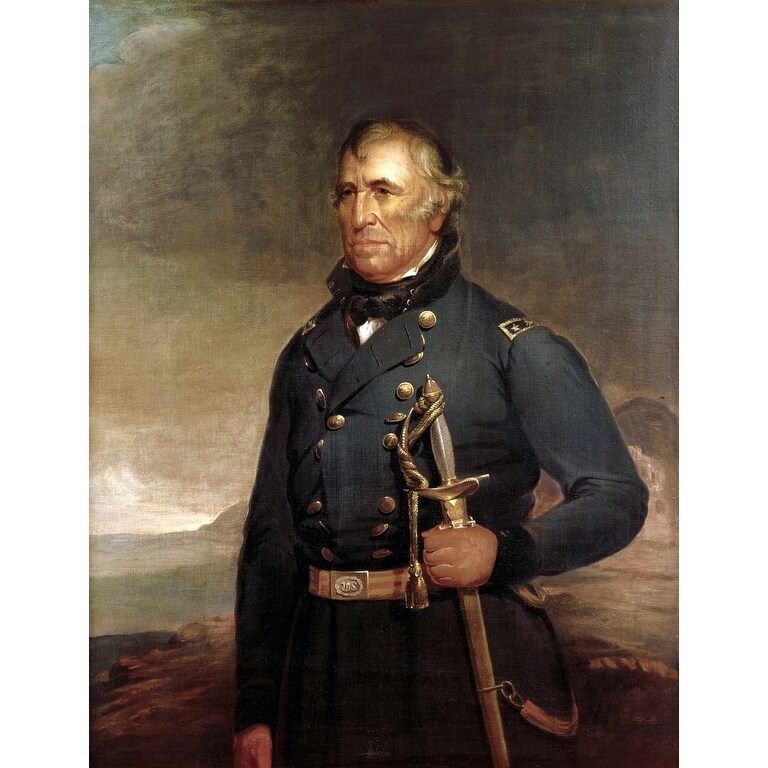 Shop Zachary Taylor Major General Of The Mexican American War Oil