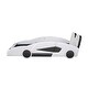 preview thumbnail 5 of 17, Race Car-Shaped Platform Bed For Kids
