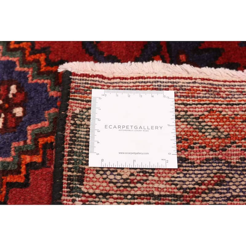 ECARPETGALLERY Hand-knotted Anadol Red Wool Rug - 3'8 x 10'4