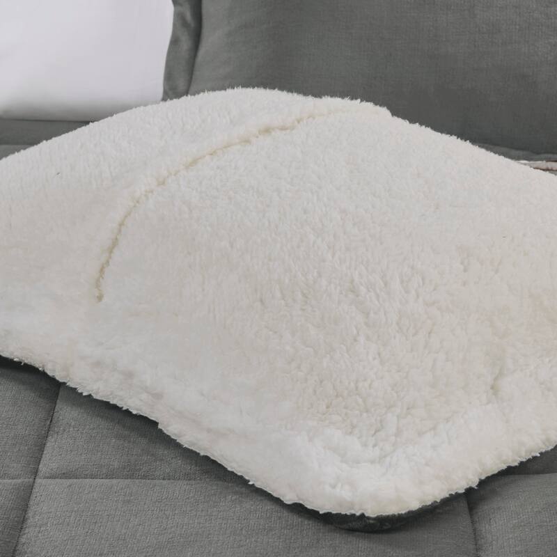 Woolrich Alton Plush to Sherpa Down Alternative Comforter Set