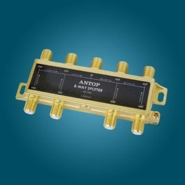 Antop Antenna At-709 Rf Splitter 8-Way 2Ghz - On Sale - Overstock - 27475432