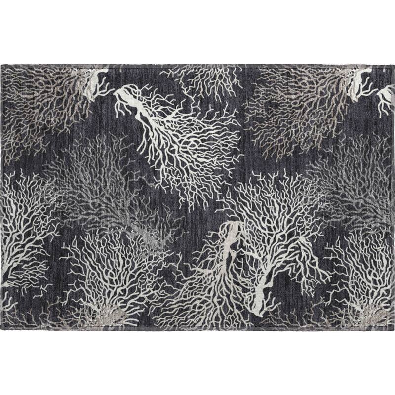 Premium Washable Super Soft Coastal Coral Mayfield Rug