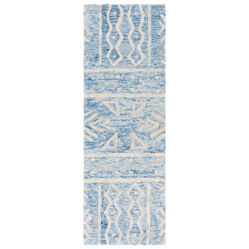 SAFAVIEH Handmade Chatham Vineta Modern Wool Rug
