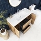 preview thumbnail 6 of 152, Floating Bathroom Vanity with Integrated Resin Top