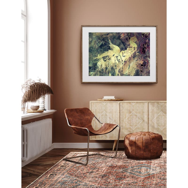 ECARPETGALLERY Hand-knotted Antalya Vintage Copper Wool Rug - 7'7 x 11'1