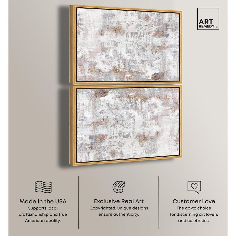 Turbulence I Canvas by Art Remedy