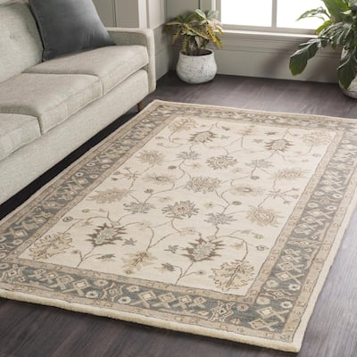 Copper Grove Harrat Hand-Tufted Bordered Wool Rug