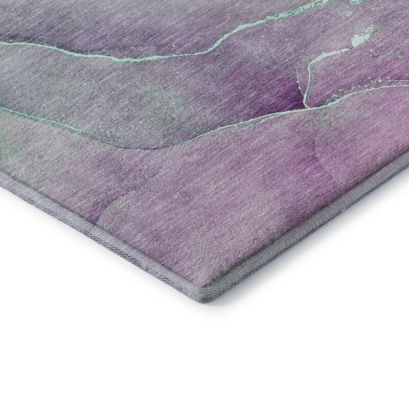 Premium Washable Super Soft Contemporary Abstract Mayfield Rug