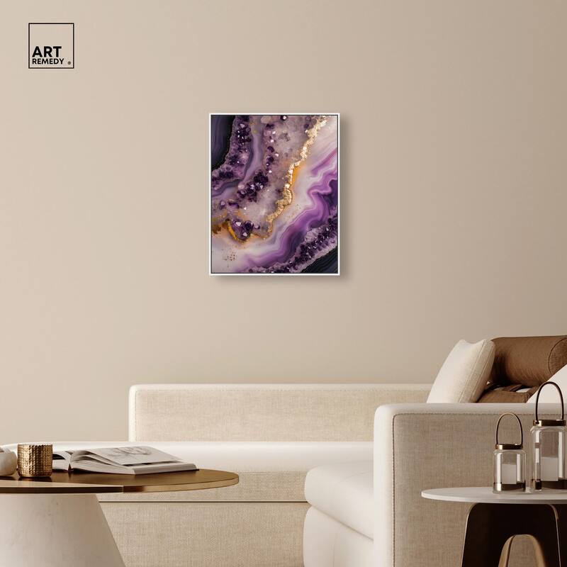 Amethystine Dream I Canvas by Art Remedy