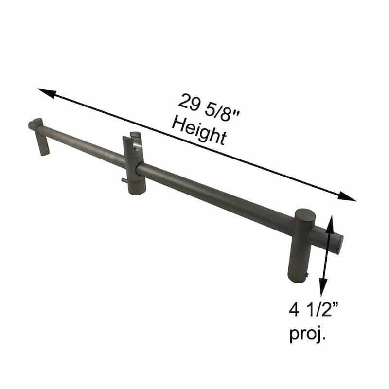 Bathroom Handheld Shower Slide Bar Satin Nickel 30 L | Renovator's Supply