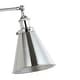 preview thumbnail 32 of 43, Elliot 7" Adjustable Arm Metal LED Wall Sconce, Chrome by JONATHAN Y