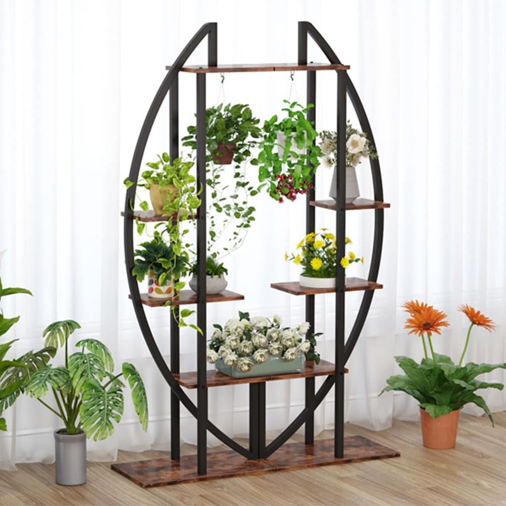 Plant Stand Display Shelf Flower Rack for Home Garden