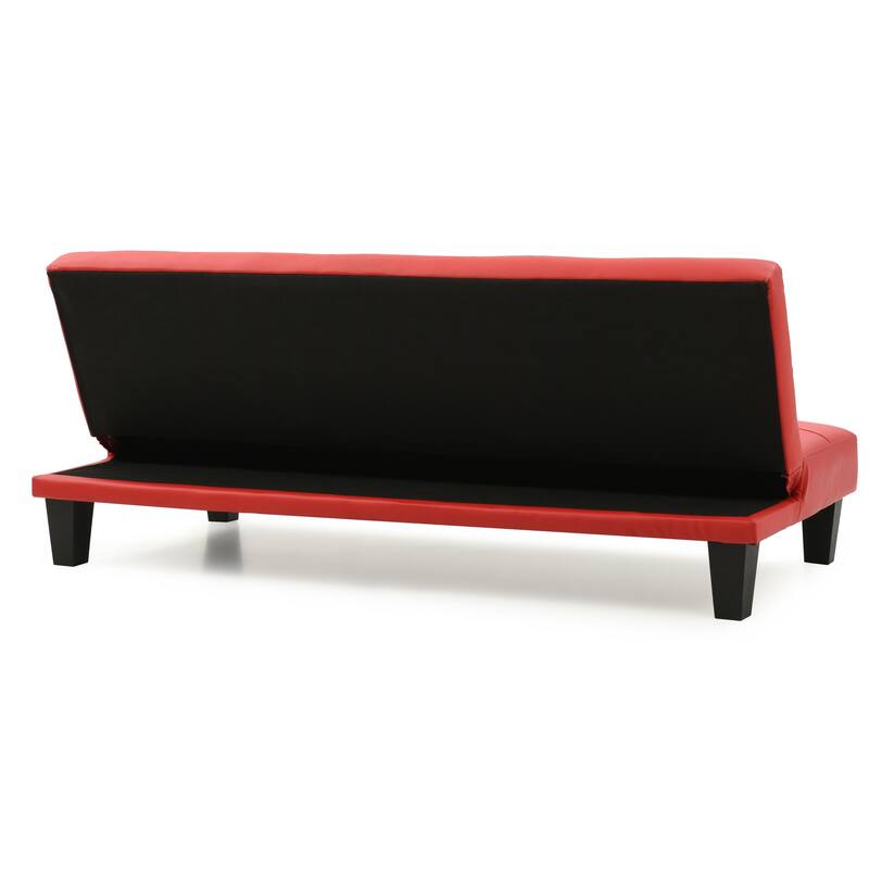 Alan Faux Leather Sofa Bed