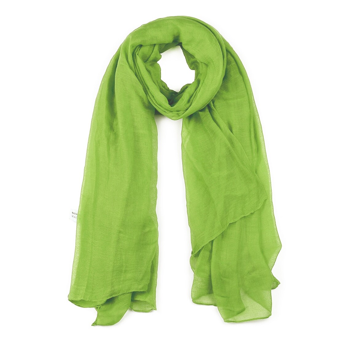 Shop Long Warm Shawl Large Soft Solid Color Scarf For Women Men Light Green 2 Light Green 75 X 39 Overstock 26850366