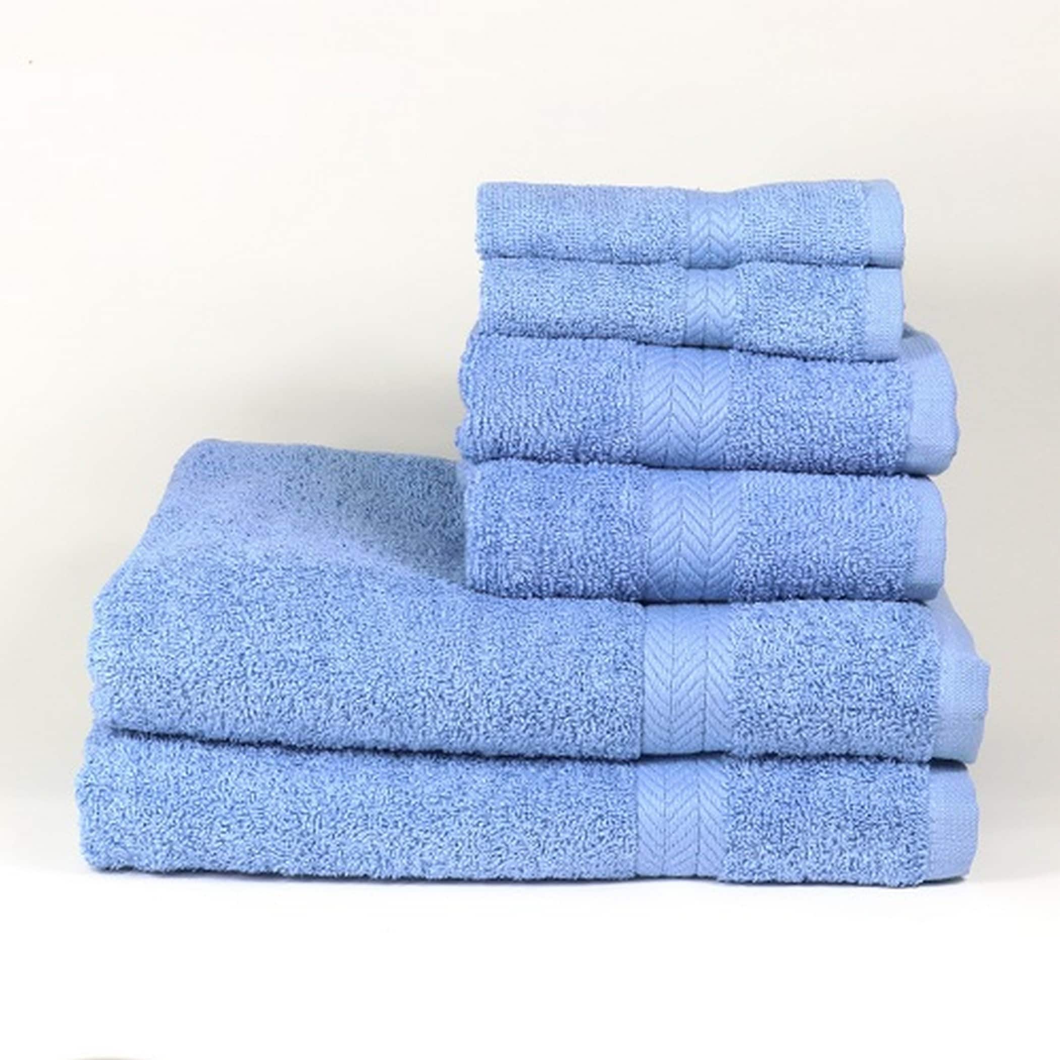 Arkwright Chelsea 6-Piece Towel Set - 6-Piece Set - Laurel