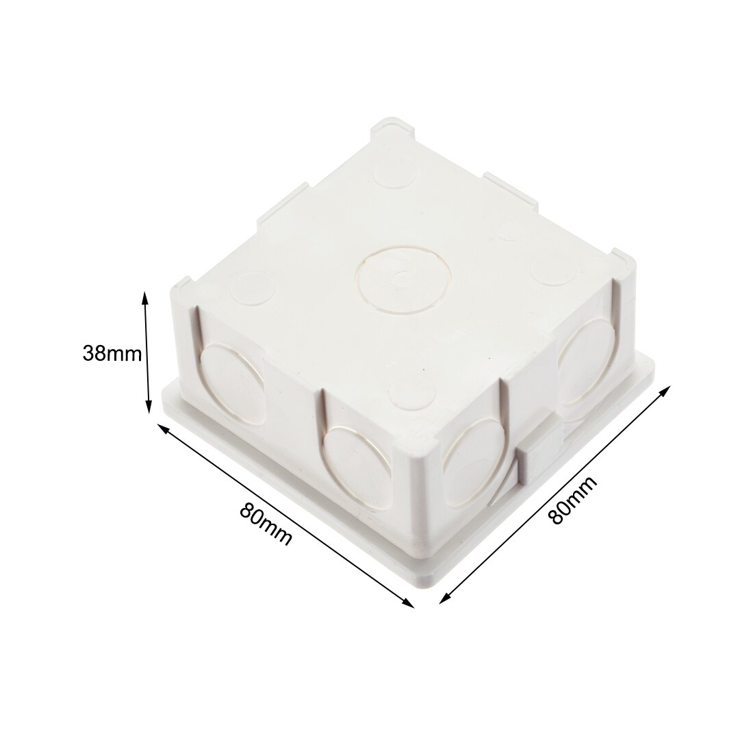 Switch　ワンド　セット uxcell 86x86x49mm Wall Switch Box Deep Case Recessed Mount 86 Type