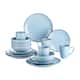vancasso Navia 16-piece Stoneware Dinnerware Set (Service for 4) - Ciel