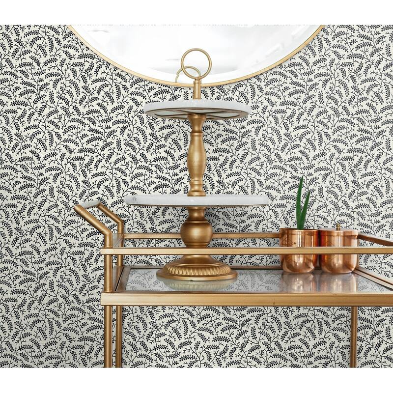 Seabrook Designs Cossette Nonwoven Unpasted Wallpaper