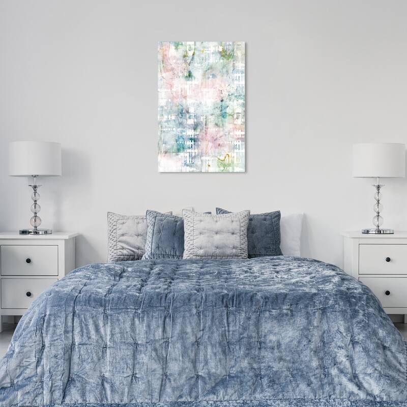 Wynwood Studio Abstract So Ready Pink and Light Pink Modern & Contemporary Wall Art Canvas Print - 36 x 24