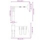 preview thumbnail 4 of 16, vidaXL Swing Set Outdoor Backyard Wooden Playground Equipment for Kids Age 3-8