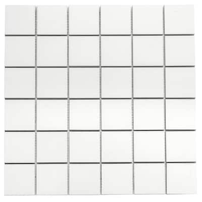Penthouse 2x2 Matte Porcelain Grid Mosaic Tile - Floor, Wall, Backsplash