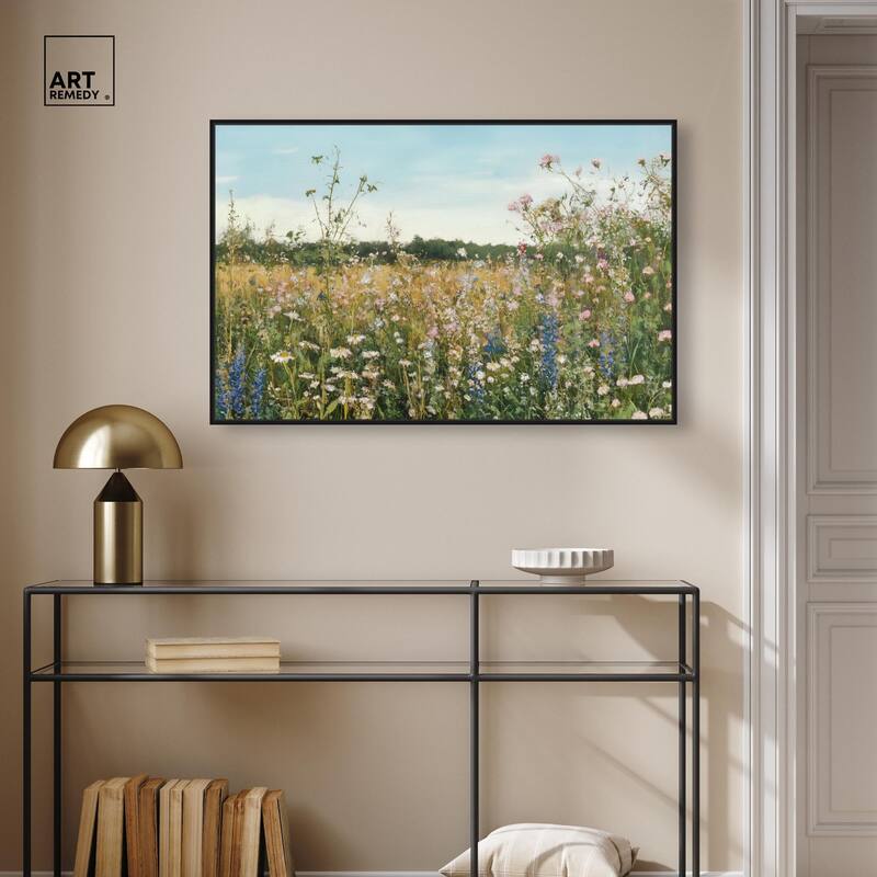 Glimmering Glade Garden II Canvas by Art Remedy