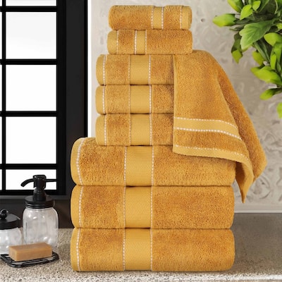 Superior Niles Cotton Ultra-Plush Absorbent 9 Piece Towel Set