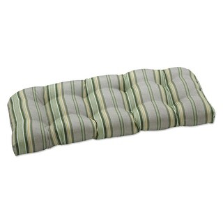 Buy 44 Chroma Watermelon Pink Outdoor Patio Wicker Loveseat Cushion in Cheap Pr