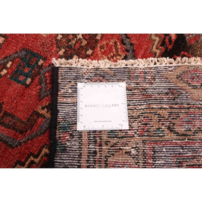 ECARPETGALLERY Hand-knotted Andelz Red Wool Rug - 3'8 x 6'9