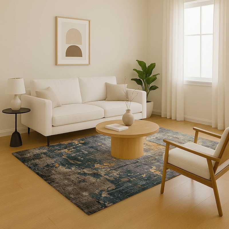 Premium Washable Super Soft Abstract Chic Mayfield Rug