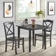 preview thumbnail 4 of 20, Simple Living Country Cottage Drop Leaf 3-piece Dining Set